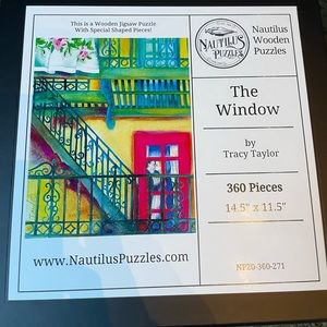 Nautilus wooden puzzle The Window